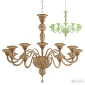 Rigadin Murano Glass Chandelier