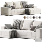 Corner Sofa Darol Velvet Beige By Divan.ru