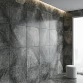 Vitra MarbleSet Иллюжн Темно-серый Лаппато 600*600 мм