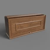 Секция-36 с деревянным фасадом Арт.A-09 866х293х363Н