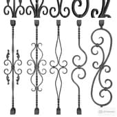 Wrought Iron Bundle No2 Railing