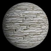 Brick Wall Grey Stone 01 200cm