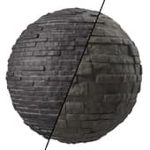 D316 Stone wall Materials | Sbsar Seamless PBR 4k