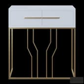 Homary Narrow Console Table