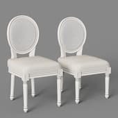 Комплект 2 Детских Стульчика French Vintage Upholstered Play Chair