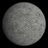 Bricks - White Worn Light Mortar