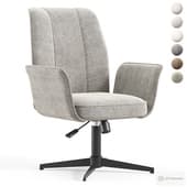 Ktaxon Stylish Velvet Ergonomic Office Chair