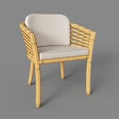 ОБЕДЕННОЕ КРЕСЛО VILLA - NATURAL RATTAN