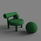 Low Chair Gropius CS1 v3