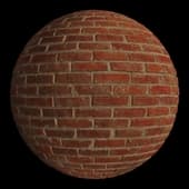 Красный старый кирпич Brick Old Red