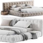 Squaring bed by Bonaldo