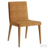 Nicola Track Dolce Faux Leather Dining Side Chair