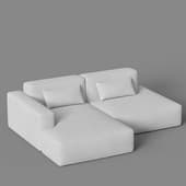 LOFT MODERN с оттоманкой с ухом
