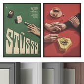 Набор постеров "Stüssy"