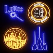 Neon Set Harry Potter