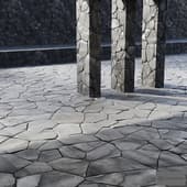 H145 Stone Tiles | PBR | 4K | Seamless | +SBSAR