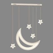 LampsShop ru CPDL7003 Pendant Moon and Stars 1