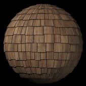 Wood Siding Shakes Oak