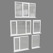 набор металлопластиковых окон REHAU Euro-Design 60