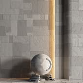 H81 Slate Stone Bricks | PBR | 4K