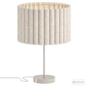 Lucina table lamp made of linen