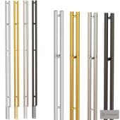 Electric towel warmer Sunerzha Nuance 30 120 cm white right