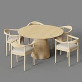 Столовая группа VOLAN WOOD+HUG от MANO FACTORY 3
