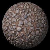 Cobblestone Floor 02 4k (1 5x1 5m)