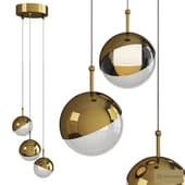 Dora p3 multi light pendant light