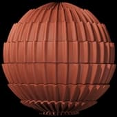 Tiles Roof Ceramic Roman Orange Dry