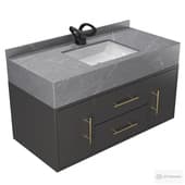 Homary Modern 39 Floating Black