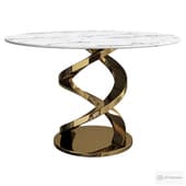 Woman onyx dining table