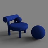 Low Chair Gropius CS1 v4