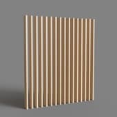 Wooden partition wall 06