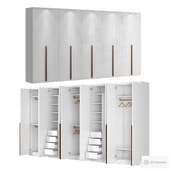 Wardrobe Nordic gloss by Urbanwardrobes