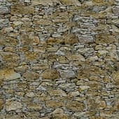 irregular  stone wall