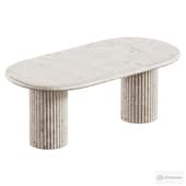Minimalist Marble Dining Table