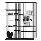 Стеллаж Arsenal Rovere Bruciato от Cattelan Italia