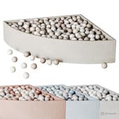Baby ball pit \ Сухой бассейн с шариками 02