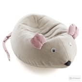 Qubo™ Mouse LIght grey VELVET FIT