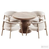 Nur armchair and LAGEN ROUND table