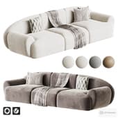 Memoria 3 Seater Dining Sofa by natuzzi.com