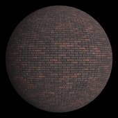 Bricks - Violet Dark Mortar