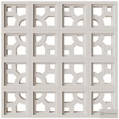 Modular Wall 16 Structure White by Tesselle