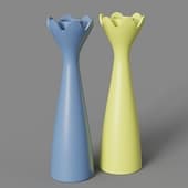 Подсвечник Laminaria, 23 см Bergenson Bjorn