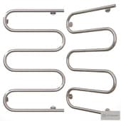 Electric towel rail Terminus W shaped 600x800