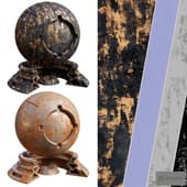 Plaster Patina Materials 05-06 | PBR | Seamless | 4k+SBSAR