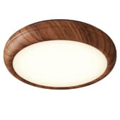  Wood Grain Round Ceiling Lamp