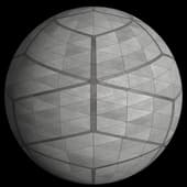 Concrete plates triangle LIGHT