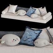 Pillow set for Children's Room 02